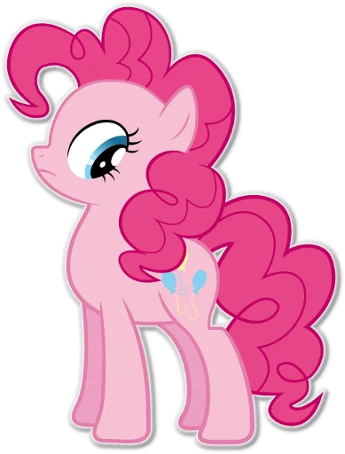 😰 Стикер «Pinkie Pie Division» для Telegram