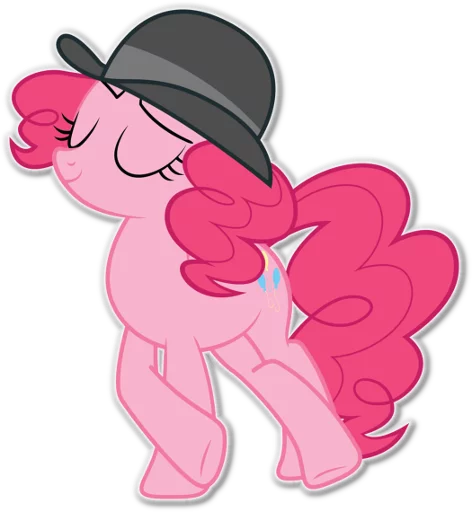👳 Стикер «Pinkie Pie Division» для Telegram
