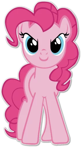 😡 Стикер «Pinkie Pie Division» для Telegram