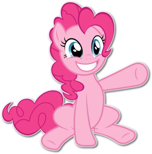 👌 Стикер «Pinkie Pie Division» для Telegram