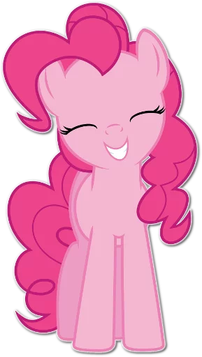 😄 Стикер «Pinkie Pie Division» для Telegram