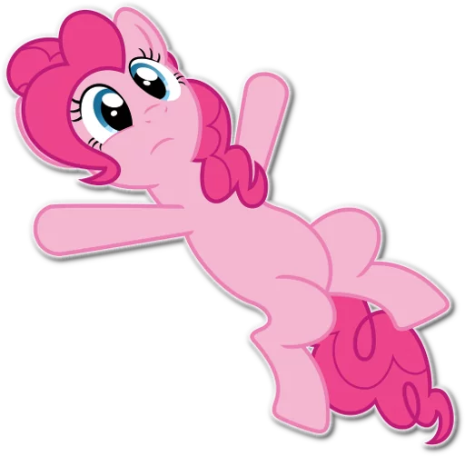 👀 Стикер «Pinkie Pie Division» для Telegram