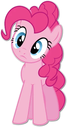 😕 Стикер «Pinkie Pie Division» для Telegram