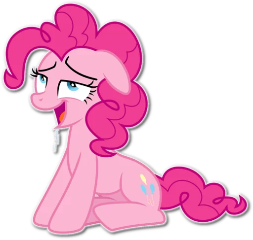 👏 Стикер «Pinkie Pie Division» для Telegram