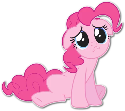 😢 Стикер «Pinkie Pie Division» для Telegram