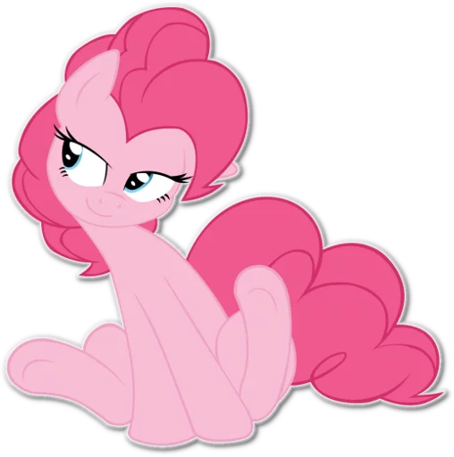 😍 Стикер «Pinkie Pie Division» для Telegram