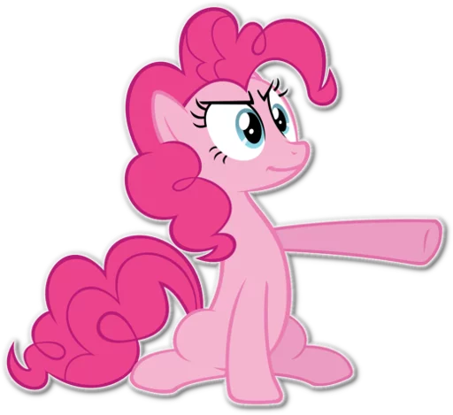 👉 Стикер «Pinkie Pie Division» для Telegram
