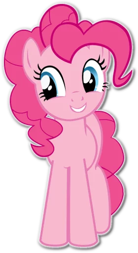 😊 Стикер «Pinkie Pie Division» для Telegram