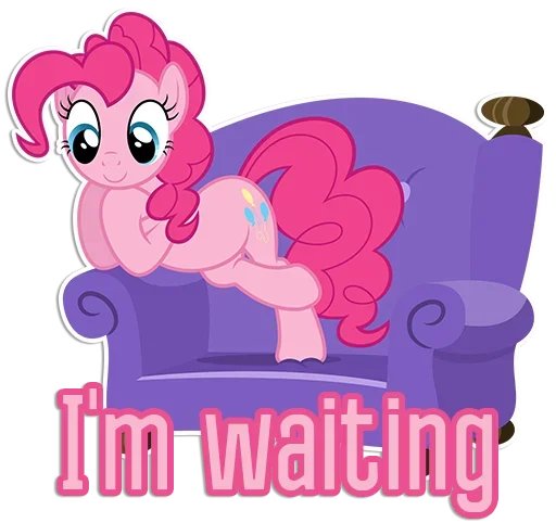 😙 Стикер «Pinkie Pink» для Telegram