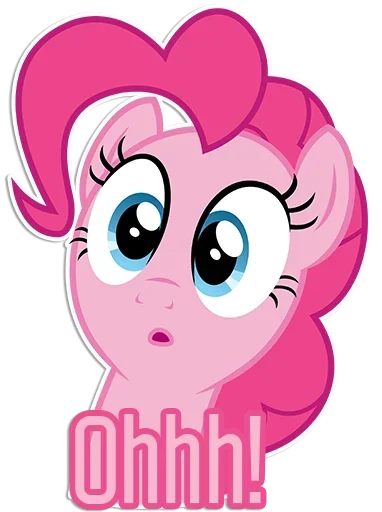😜 Стикер «Pinkie Pink» для Telegram