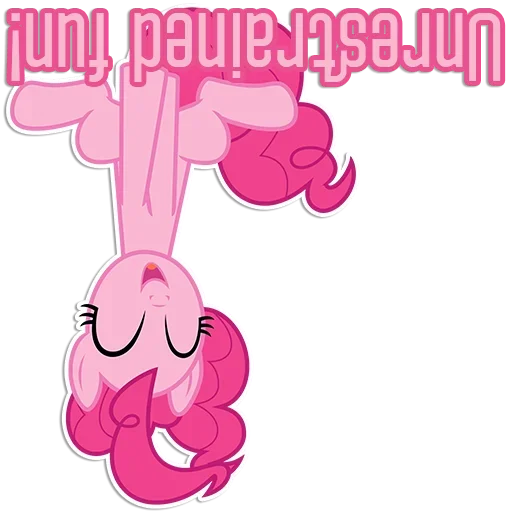 😚 Стикер «Pinkie Pink» для Telegram