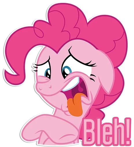 🤪 Стикер «Pinkie Pink» для Telegram
