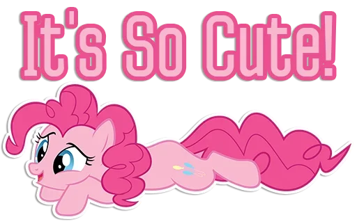 🤪 Стикер «Pinkie Pink» для Telegram