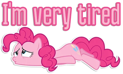 😋 Стикер «Pinkie Pink» для Telegram