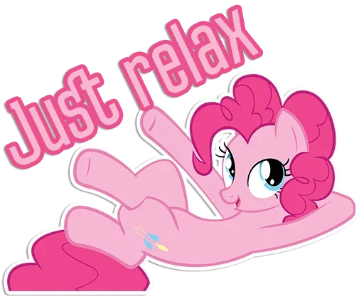 🥳 Стикер «Pinkie Pink» для Telegram
