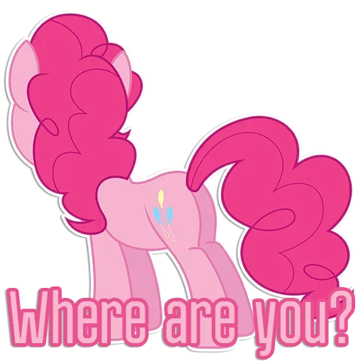 😚 Стикер «Pinkie Pink» для Telegram