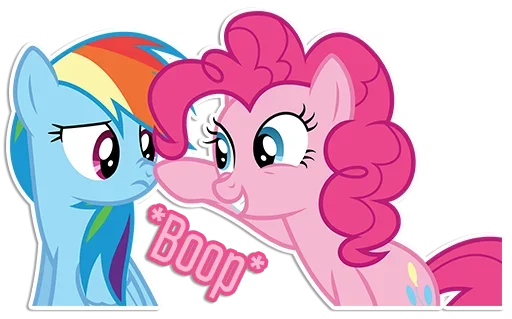 🥰 Стикер «Pinkie Pink» для Telegram