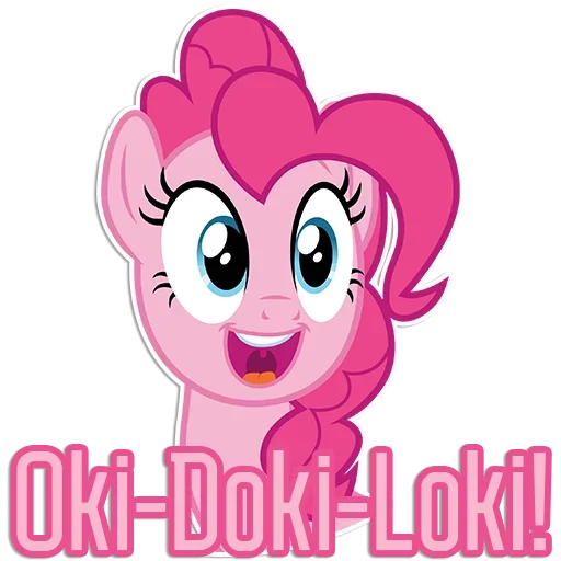 🤪 Стикер «Pinkie Pink» для Telegram