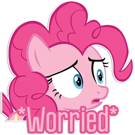 😋 Стикер «Pinkie Pink» для Telegram