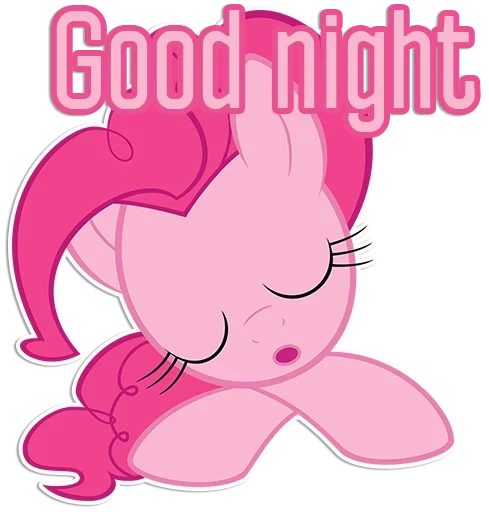 🤪 Стикер «Pinkie Pink» для Telegram
