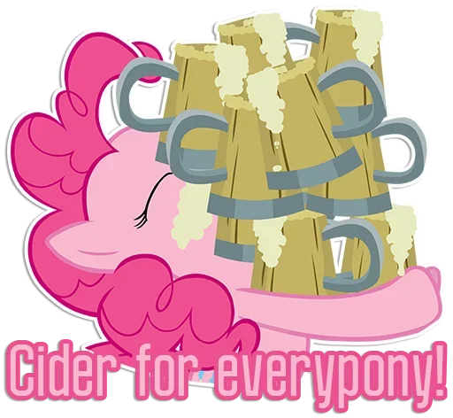 🤨 Стикер «Pinkie Pink» для Telegram