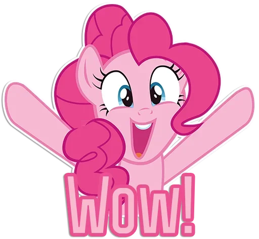 🤨 Стикер «Pinkie Pink» для Telegram