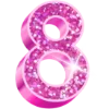 🔢 Эмодзи «Hot Pink Made Bʏ» для Telegram