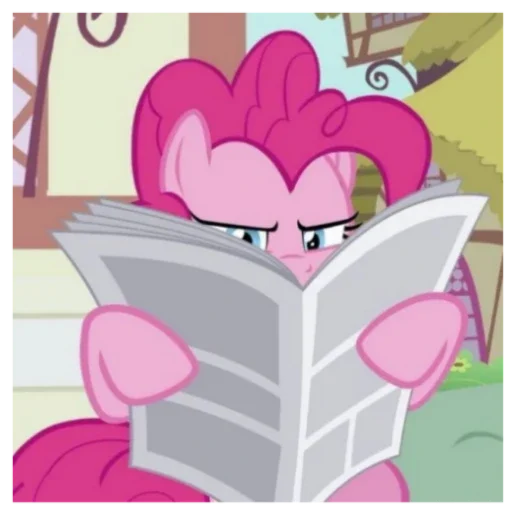 😐 Стикер «Pinki Pie» для Telegram