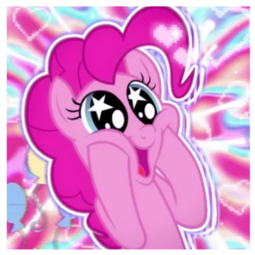 🥰 Стикер «Pinki Pie» для Telegram