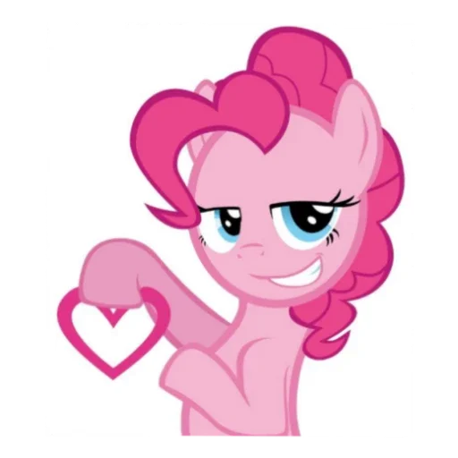 ❤️ Стикер «Pinki Pie» для Telegram