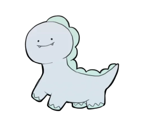 🦕 Стикер «Chan and Kun» для Telegram