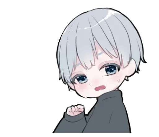 🌨 Стикер «Chan and Kun» для Telegram