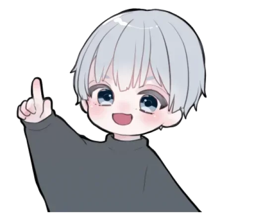 🌨 Стикер «Chan and Kun» для Telegram
