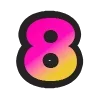 🔠 Эмодзи «Pink ABC» для Telegram