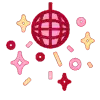 Стикер 60 Pink melody