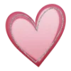 ❤️ Эмодзи «Розовое настроение» для Telegram