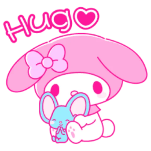 👍 Стикер «Pink My Melody» для Telegram