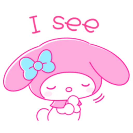 👍 Стикер «Pink My Melody» для Telegram