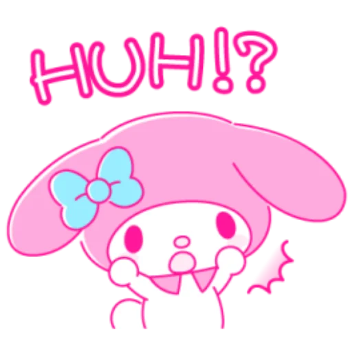 🖼 Стикер «Pink My Melody» для Telegram