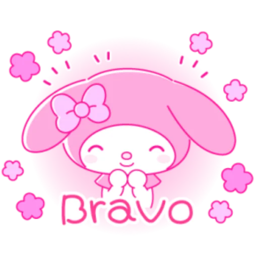 👍 Стикер «Pink My Melody» для Telegram