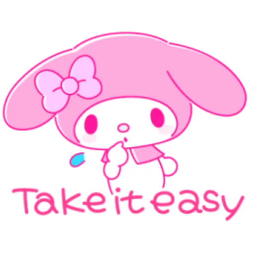 🖼 Стикер «Pink My Melody» для Telegram