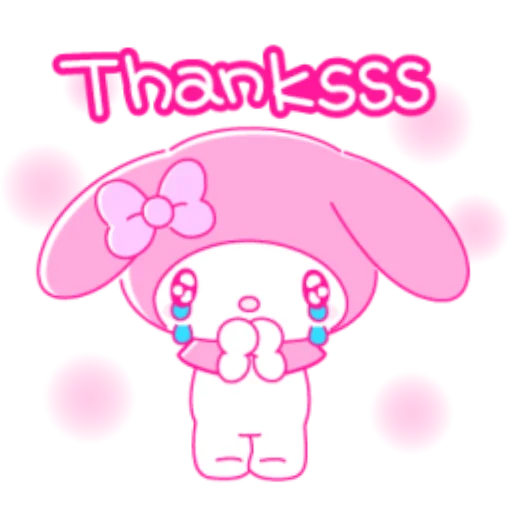 👍 Стикер «Pink My Melody» для Telegram