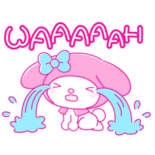 🚦 Стикер «Pink My Melody» для Telegram