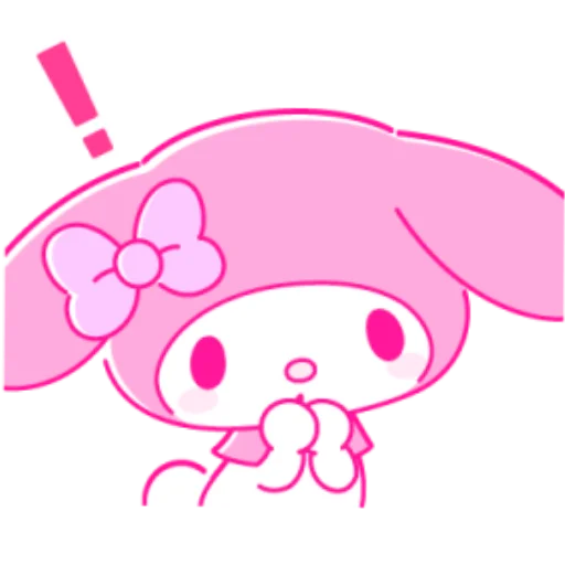 👍 Стикер «Pink My Melody» для Telegram
