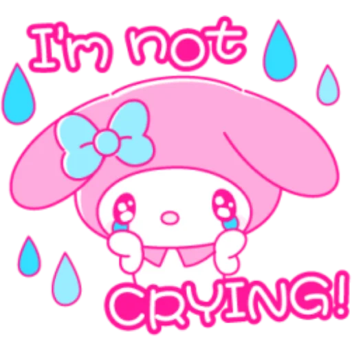 🖼 Стикер «Pink My Melody» для Telegram