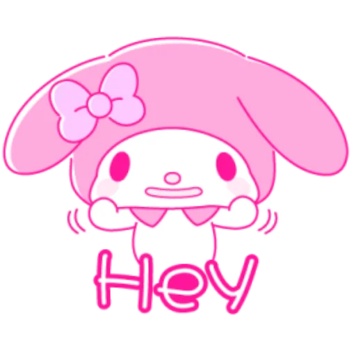 🚦 Стикер «Pink My Melody» для Telegram