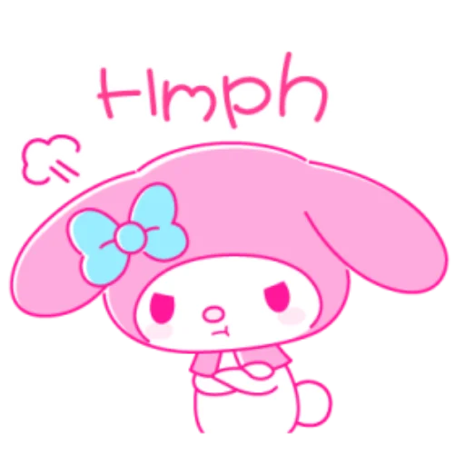 🚦 Стикер «Pink My Melody» для Telegram