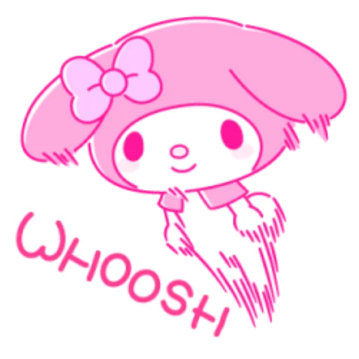 🖼 Стикер «Pink My Melody» для Telegram