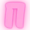 🌺 Эмодзи «Розовый неон» для Telegram