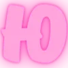 🌺 Эмодзи «Розовый неон» для Telegram